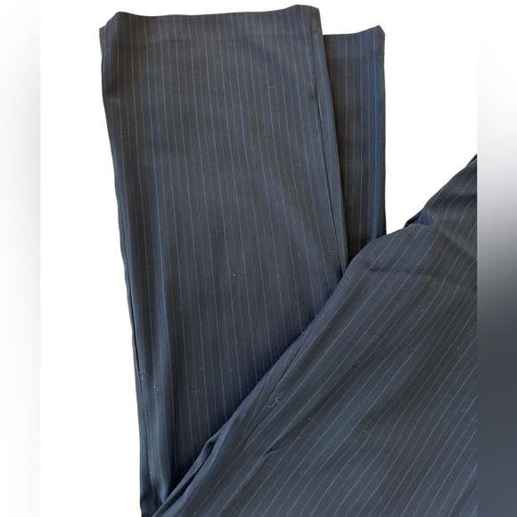 H&M Pinstripe Straight Leg Trousers - Picture 12 of 13